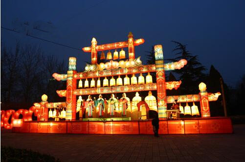 吉祥编钟彩灯